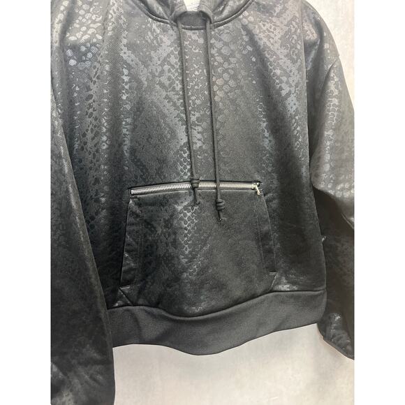 Nike “Can’t Be Defeated” Black Hoodie Oversized Women Size M - Picture 4 of 9